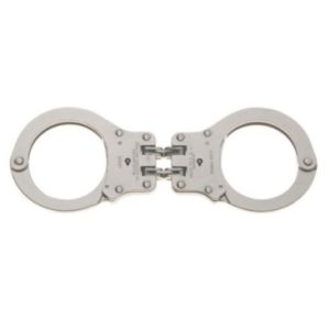 Hinged Handcuff - Nickel Finish Model 801C