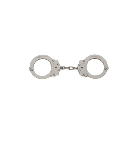 Model 700C Chain Link Handcuffs - Nickel Finish