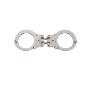 Model 801C Hinged Handcuff - Nickel Finish